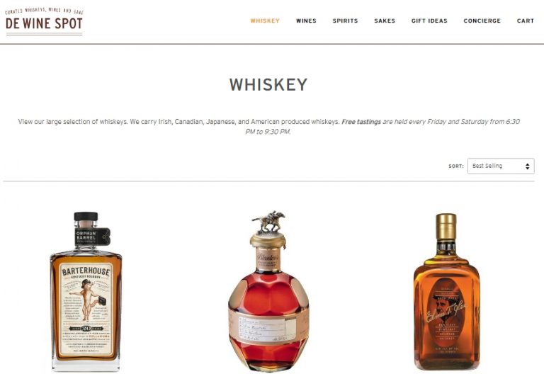11 Best Online Whisky / Whiskey Shops to Buy From WhiskeyBon
